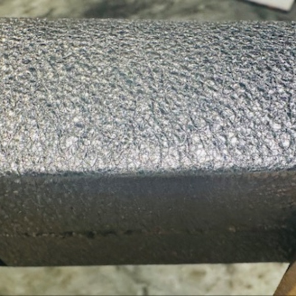 Coach Sparkly Silver Block Vero Guoio Sandals Size 8.5 - Picture 10 of 16